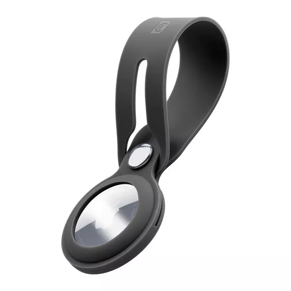 Bracelet en silicone pour AirTag Noir