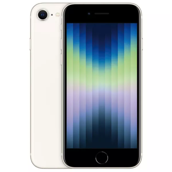 iPhone SE 3. Gen. - 64 GB, Starlight, 4.7\" 12 MP, 5G
