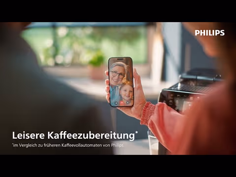 Vidéo de produit EP5541/50 Série 5500, LatteGo, Noir mat 