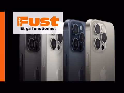 Vidéo de produit iPhone 15 Pro Max, 256 GB, Blue Titanium, 6.7"", 48 MP, 5G 