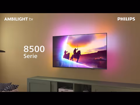 Produktvideo zu 65PUS8550 - 65'', 4K UHD LED TV, Ambilight, Titan OS, 2025 