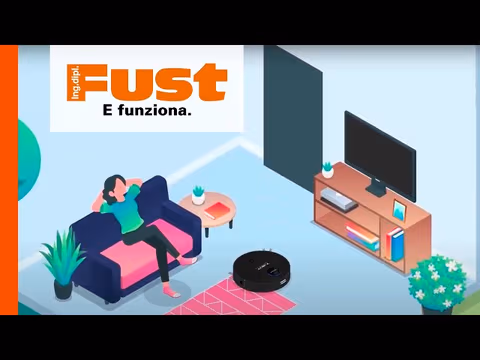 Video prodotto su Robot aspirapolvere T-Bot 9504.411  