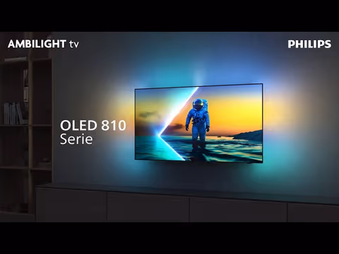 Produktvideo zu 65OLED810 - 65'', 4K UHD OLED TV, Ambilight, Google TV, 2025 