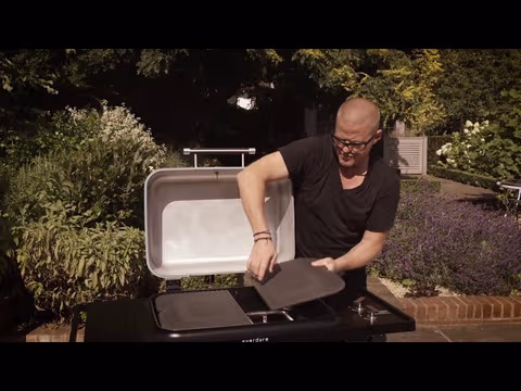 Vidéo de produit FORCE gril à gaz, graphite avec double fond 