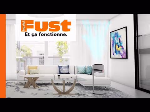 Vidéo de produit Fan F225 BONECO Moteur d`aire 