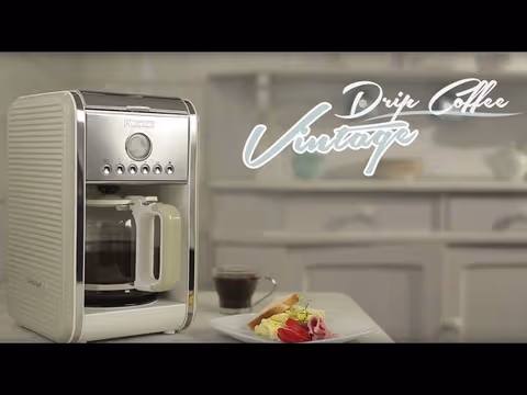 Video prodotto su Ariete Vintage Line Macchina da caffè con filtro verde