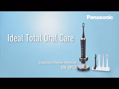 Vidéo de produit EW-DP52-K803 Brosse à dents à double vibration sonore 