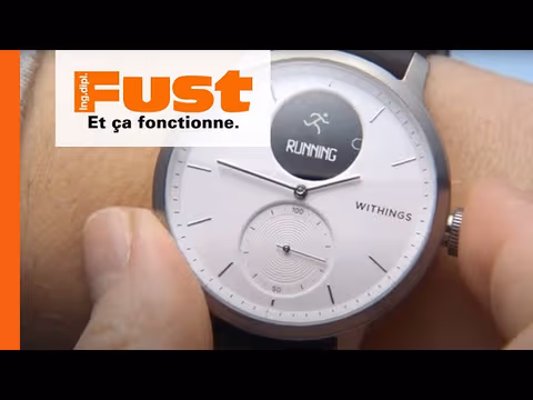 Vidéo de produit ScanWatch 38mm Black 