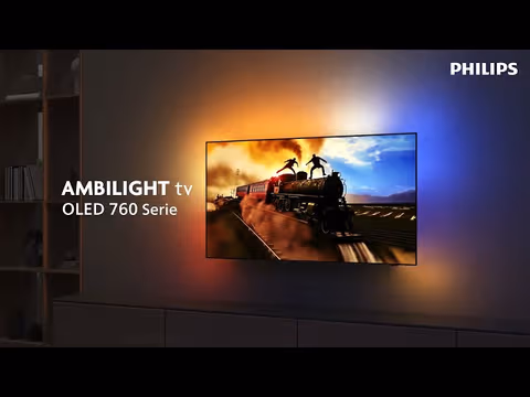 Produktvideo zu 48OLED760 - 48", 4K Ultra HD OLED TV, Ambilight, Titan OS, 2025 
