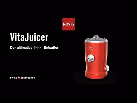 Produktvideo zu VitaJuicer schwarz matt 