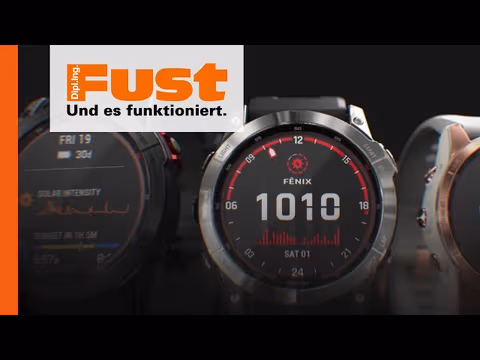 Produktvideo zu Fenix 7 Solar Slate Gray with Black Band 