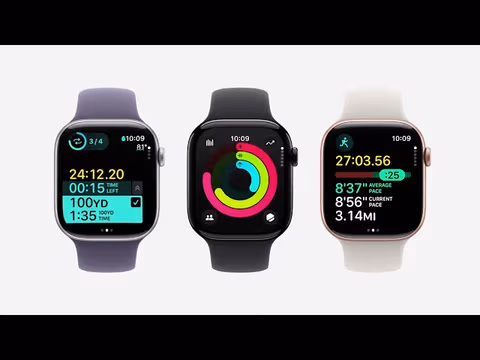 Vidéo de produit Watch Series 11 GPS + Cellular Slate Titanium Case / Slate Milanese Loop 