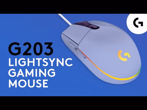 Produktvideo zu G G203 Lightsync Gaming Maus 