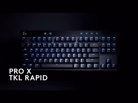 Produktvideo zu PRO X TKL RAPID - BLACK - CH 