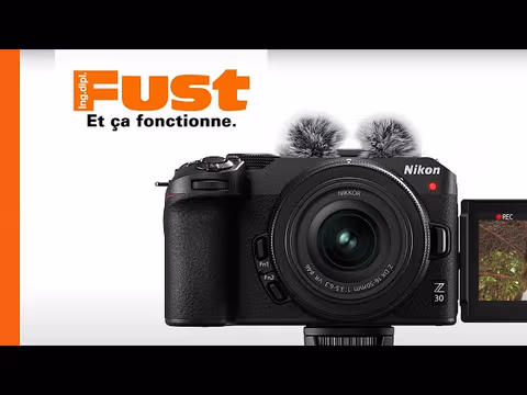 Vidéo de produit Z 30 / DX 16-50mm - 20.90 Mpx, APS-C/DX 