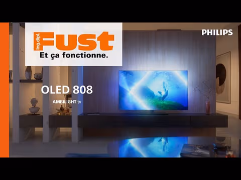 Vidéo de produit 42OLED808 - 42'', 4K UHD OLED TV, Ambilight, Google TV, 2023 