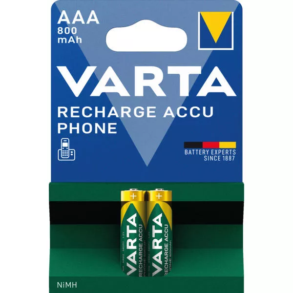 Phone AAA 800mAh 2er - accumulatore