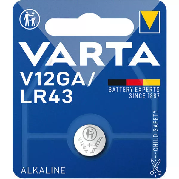 V12GA /LR43 - batteria