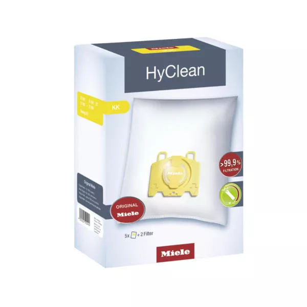 Lot de 4 sacs + 2 filtres pour aspirateur miele hyclean 3d efficiency -  3d-gn - miele au meilleur prix