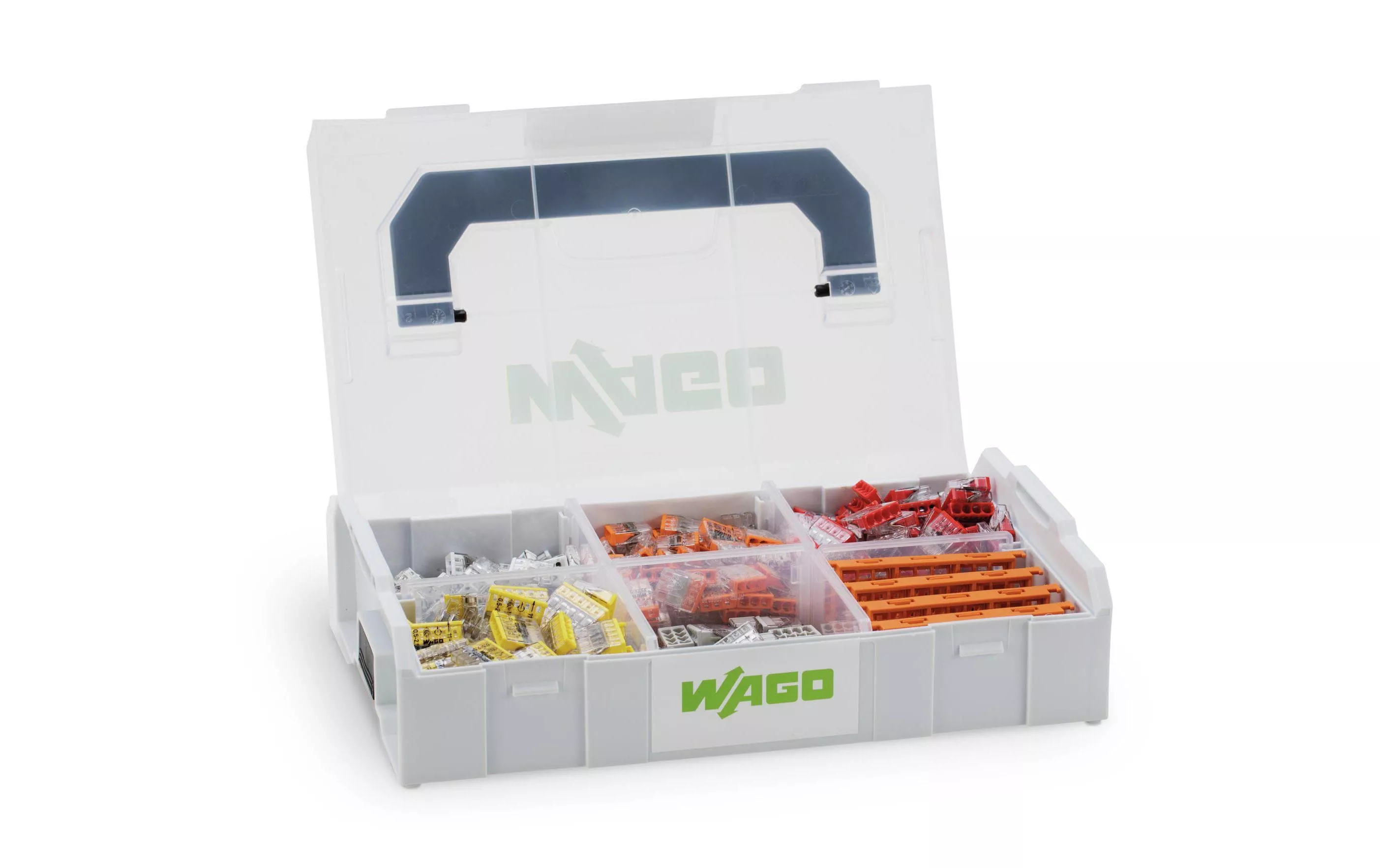 Set di morsetti di collegamento WAGO L-BOXX Mini serie 2273, 404 pezzi