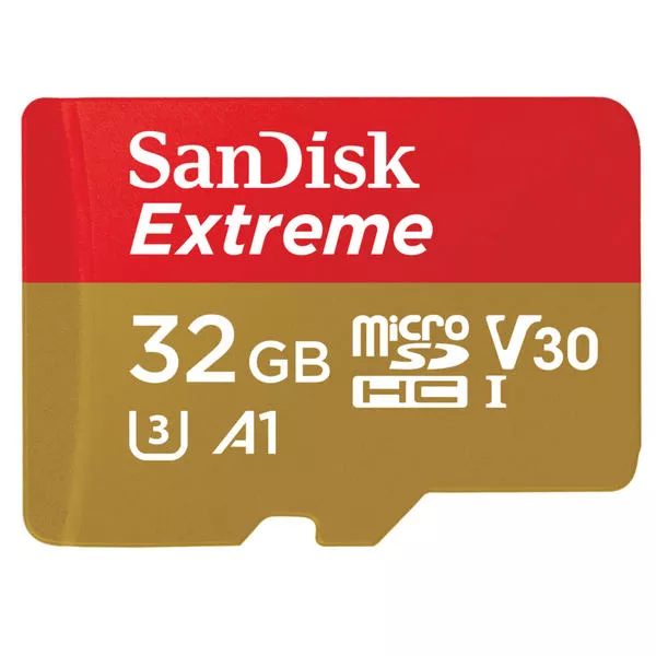 Extreme microSDHC 32GB - 100MB/s, U3, UHS-I
