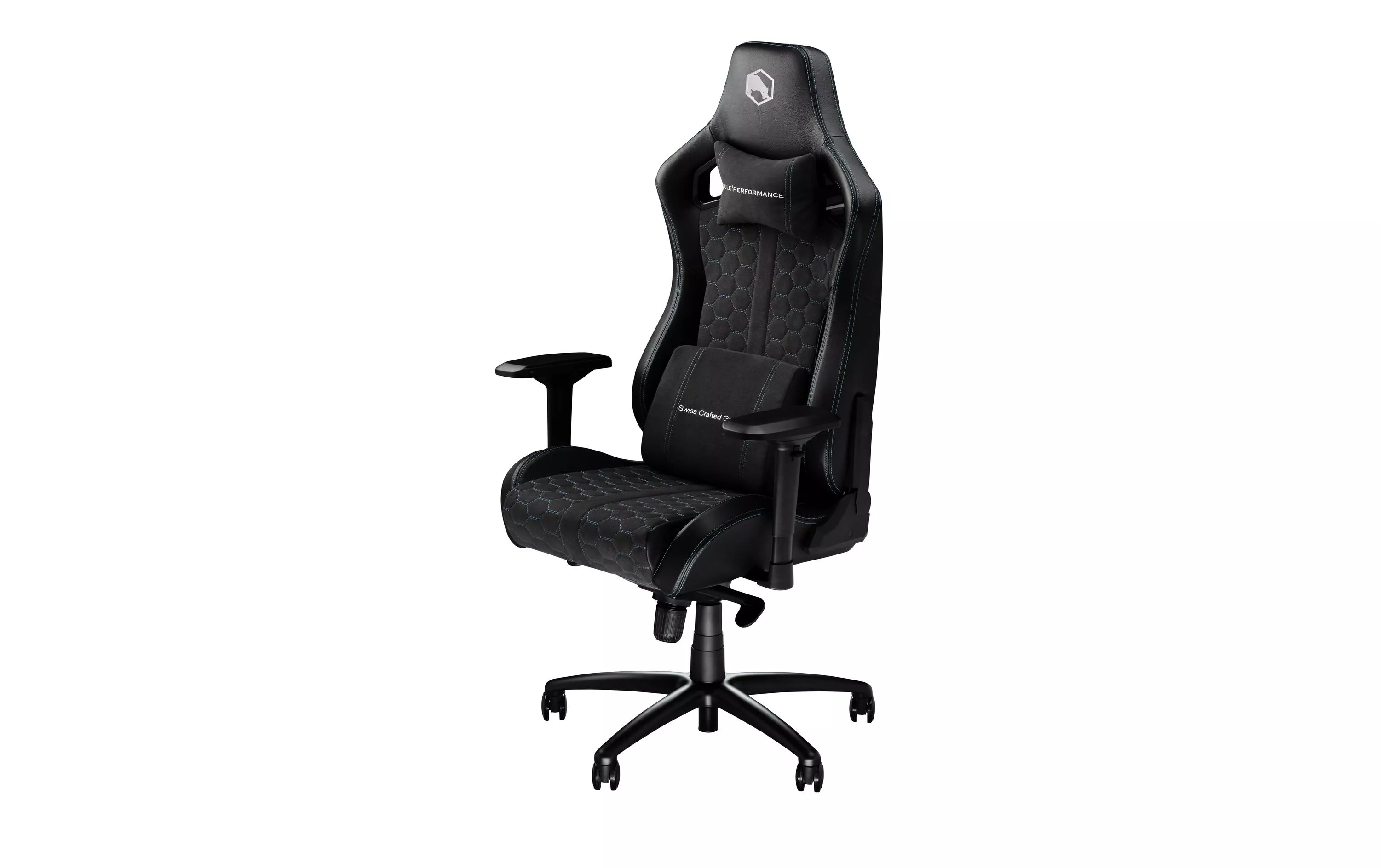 Gaming Chair CX Storm Blue Alcantara Black