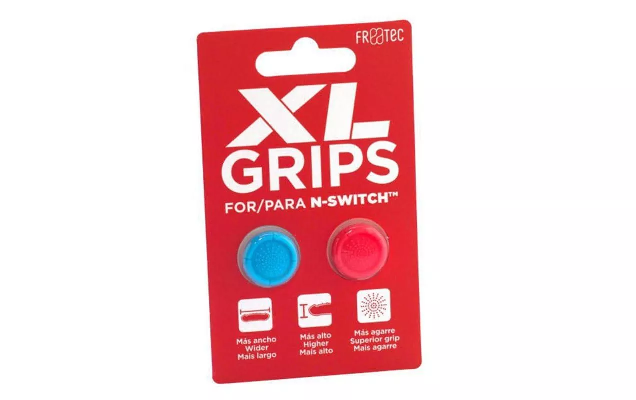 Extension pour thumbstick Switch Thumb Grips Pro XL bleu/rouge