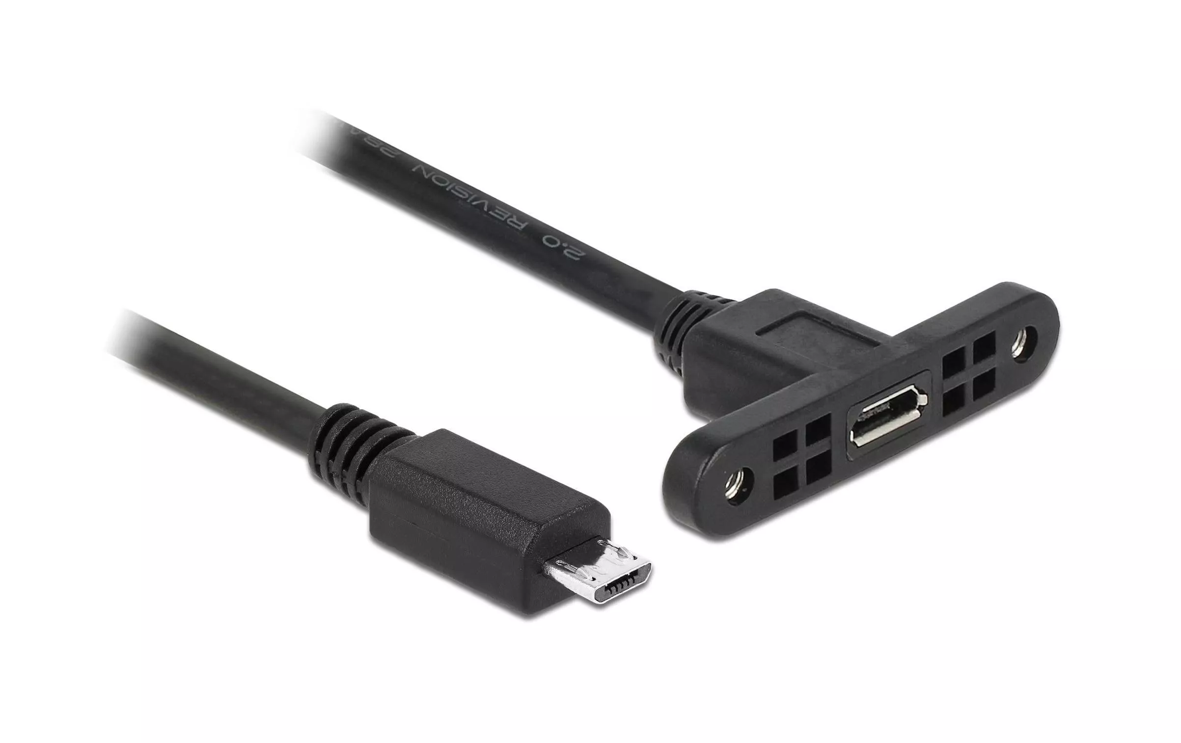USB 2.0-Kabel  Micro-USB B - Micro-USB B 0.25 m