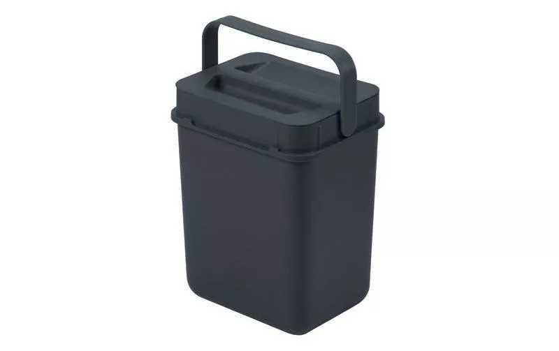 Komposteimer Boxx 5 l, komplett, Schwarz