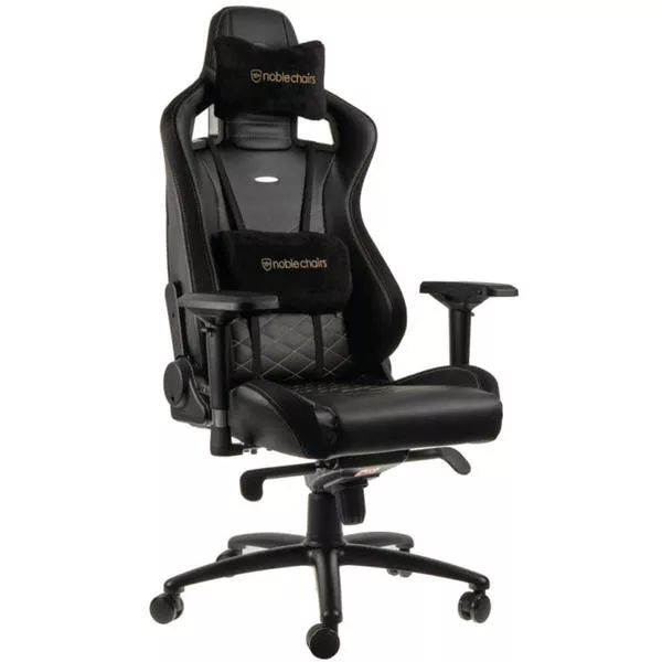 EPIC Gaming Chair Nero, Oro - NBL-PU-GOL-002