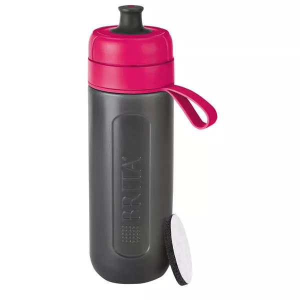 Wasserfilterflasche Active pink