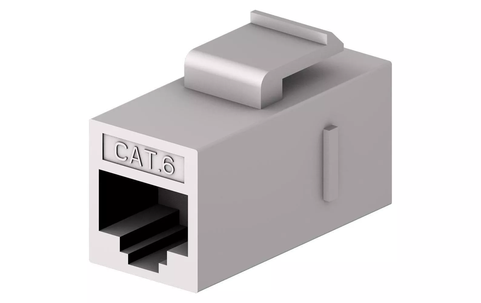 Module Keystone Cat.6, UTP Blanc