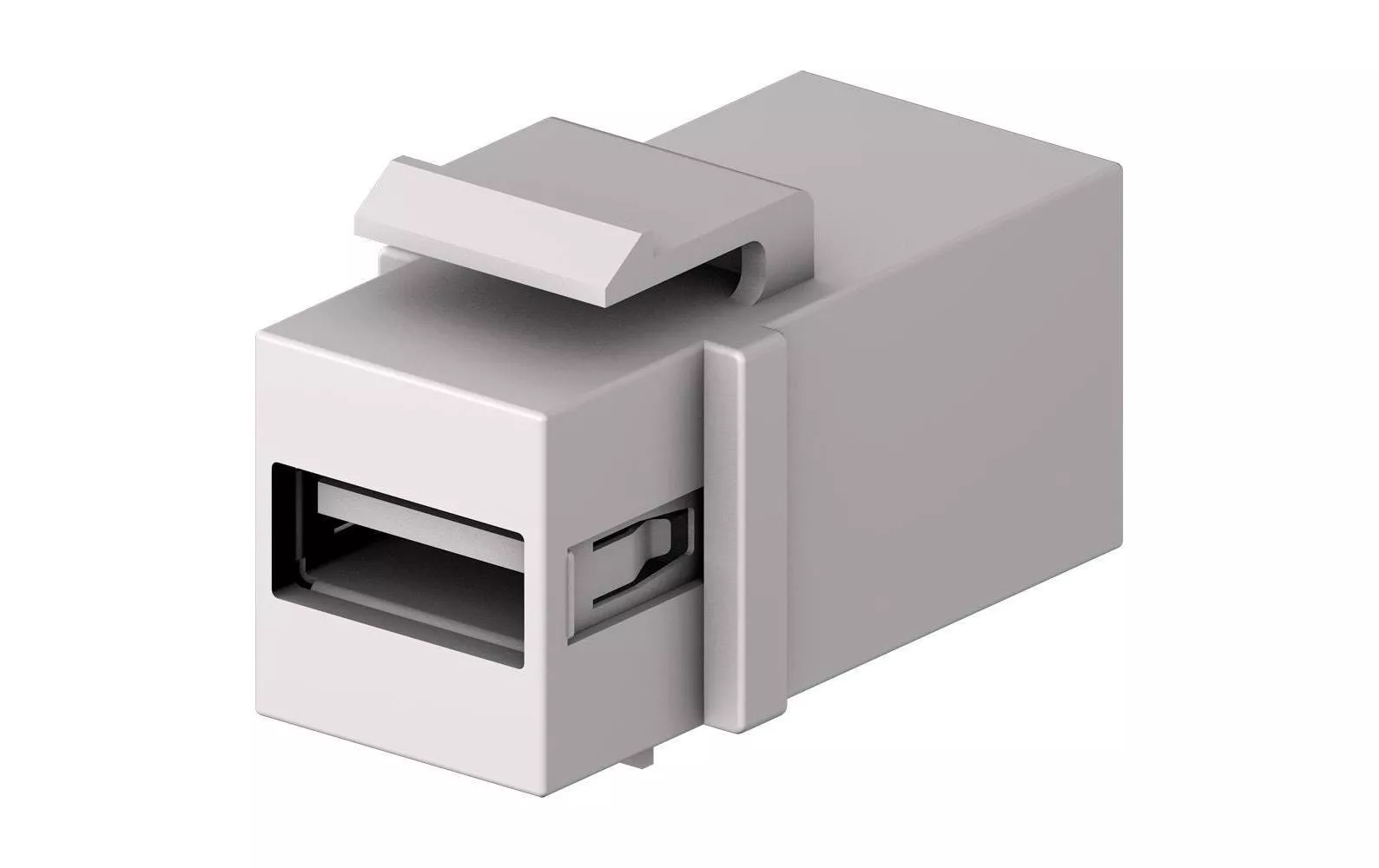 Modulo Keystone USB A-B Bianco