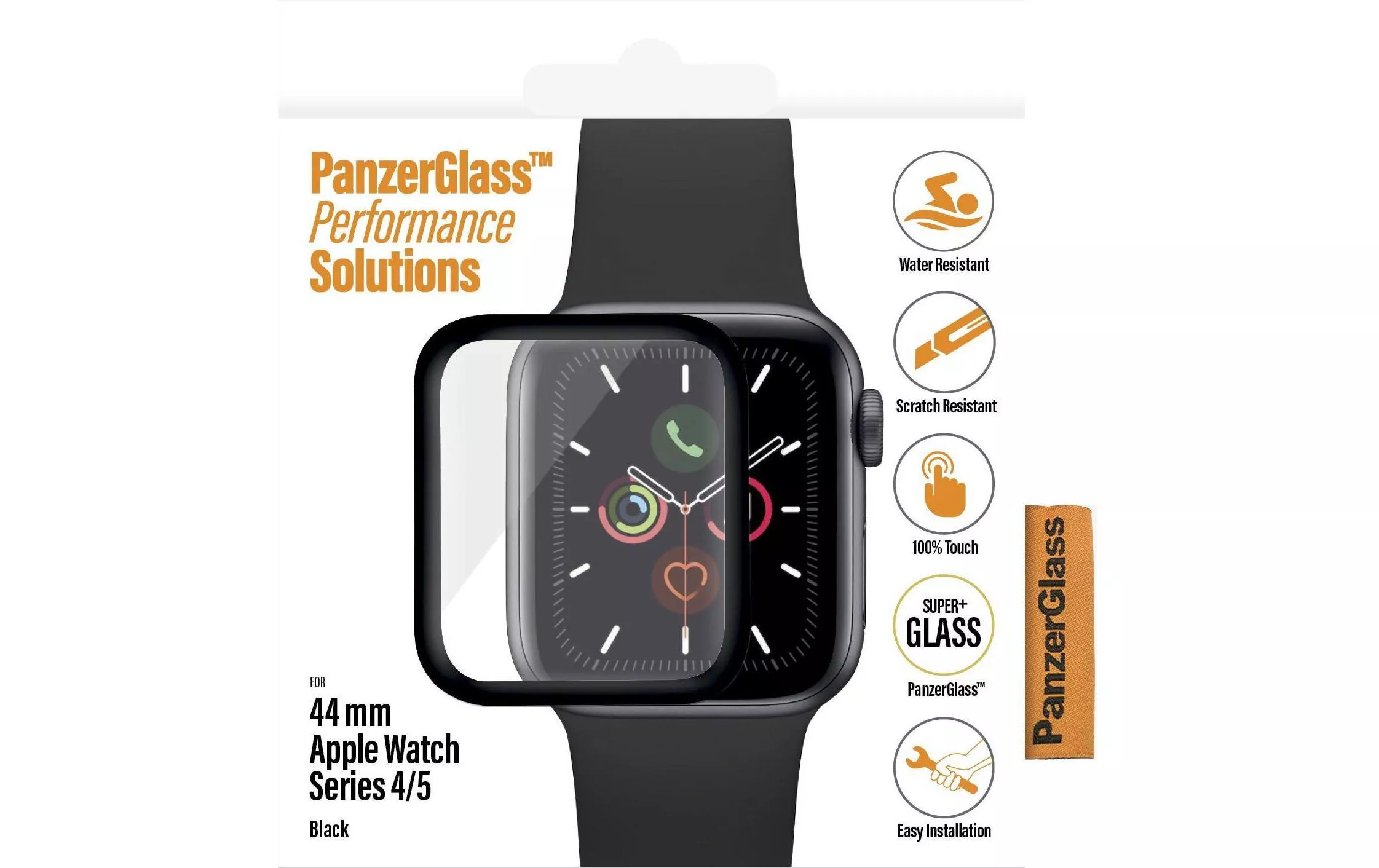 Proteggi schermo in vetro blindato Apple Watch Series 4 / 5 / 6 / SE (44 mm)