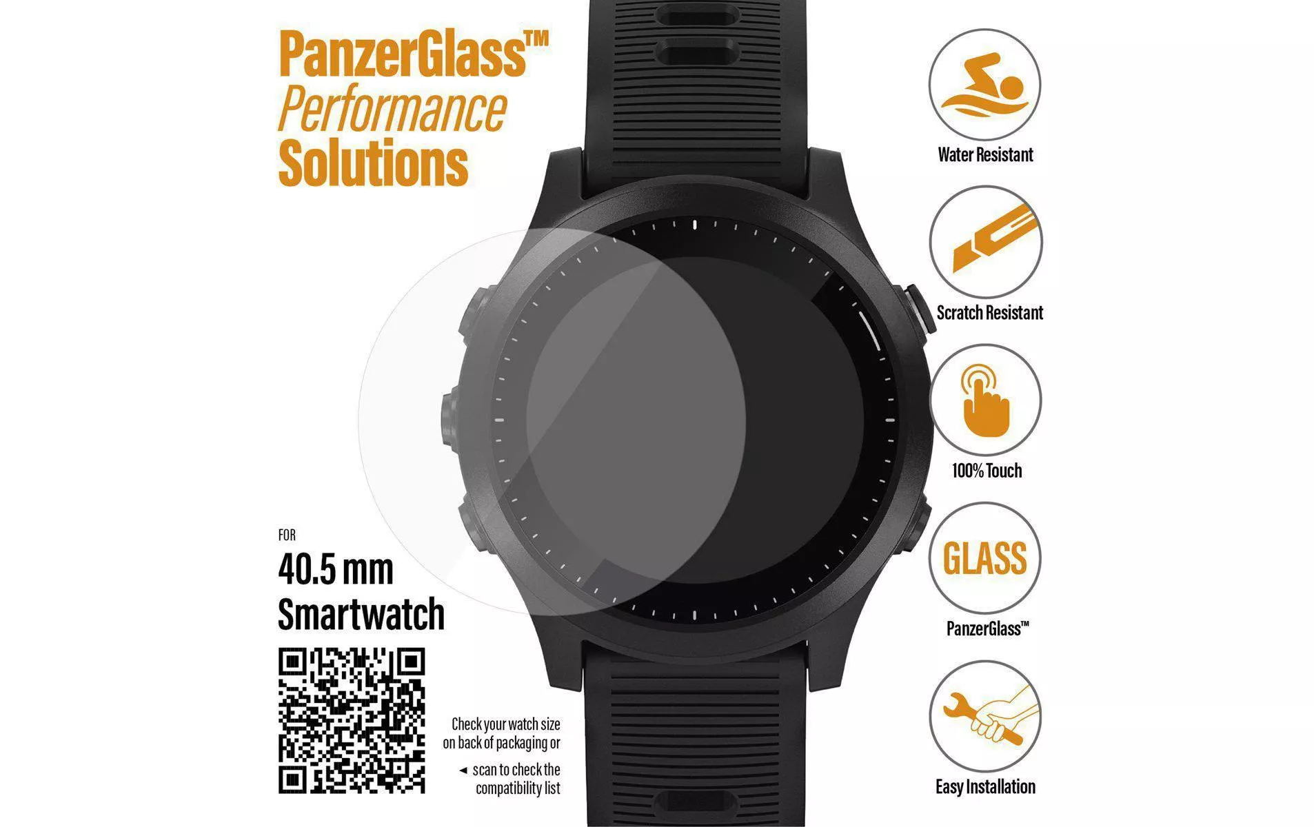 Protezione dello schermo in vetro armato Garmin Fenix 6x Pro / Sapphire (40,5 mm)