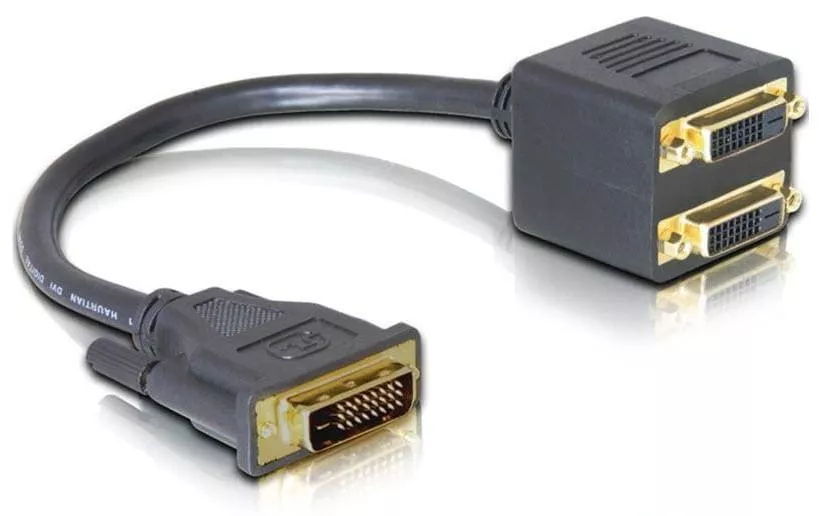 Diviseur de signaux à 2 ports DVI-D - DVI-D