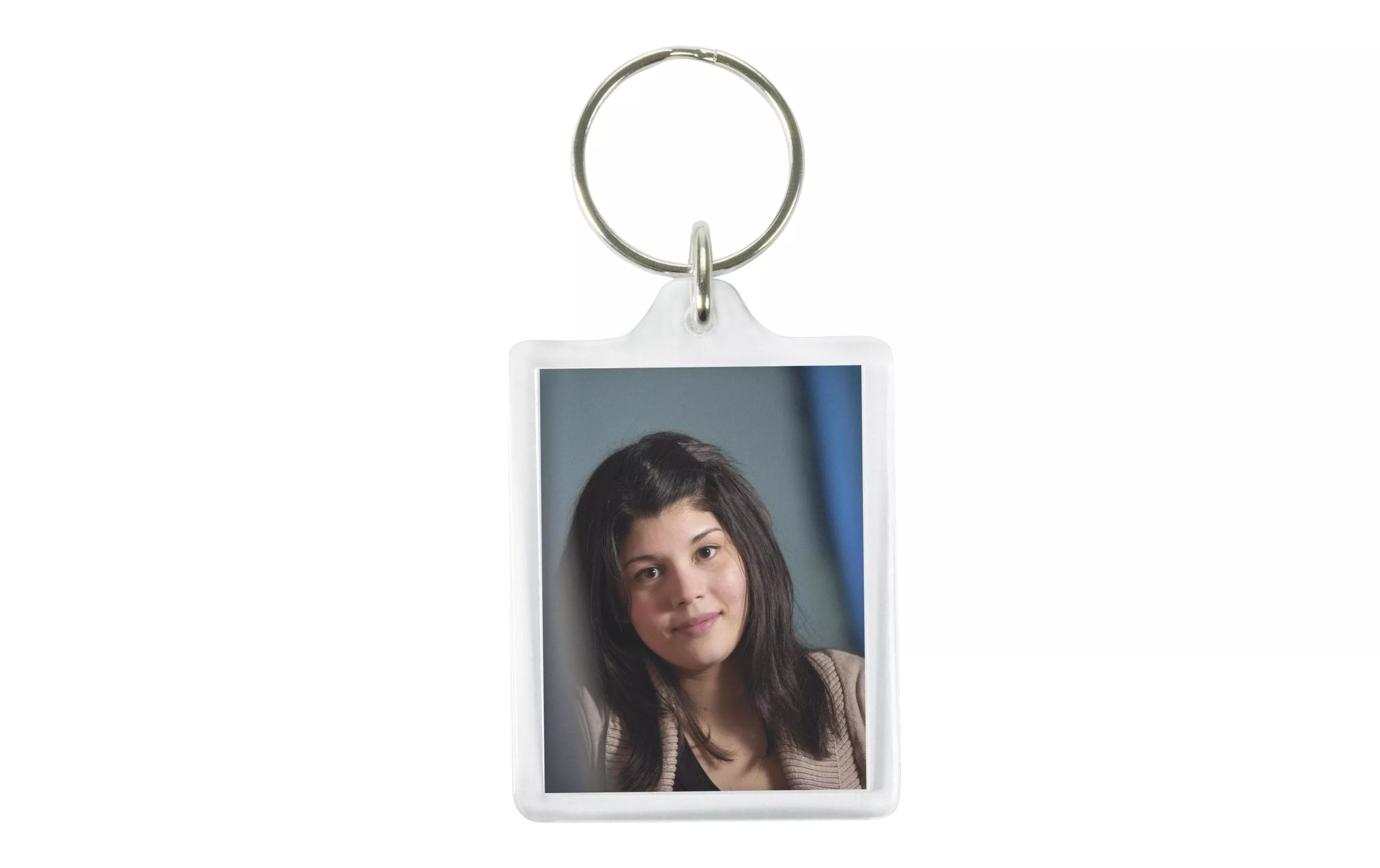 Porte-clés pour 2 photos d'identité - Protection d'objets de valeur