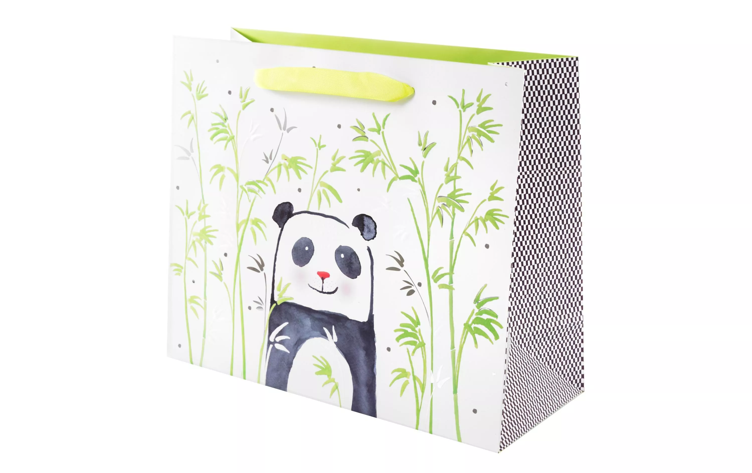 Borsa regalo Panda Multicolore, 27 x 13 x 33 cm