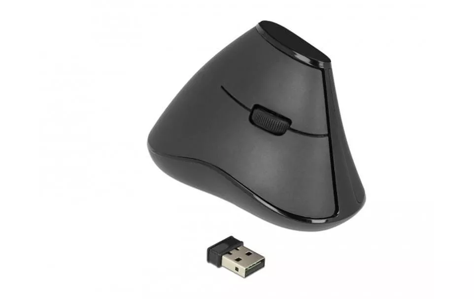 Ergonomische Maus 12622 Silent USB kabellos