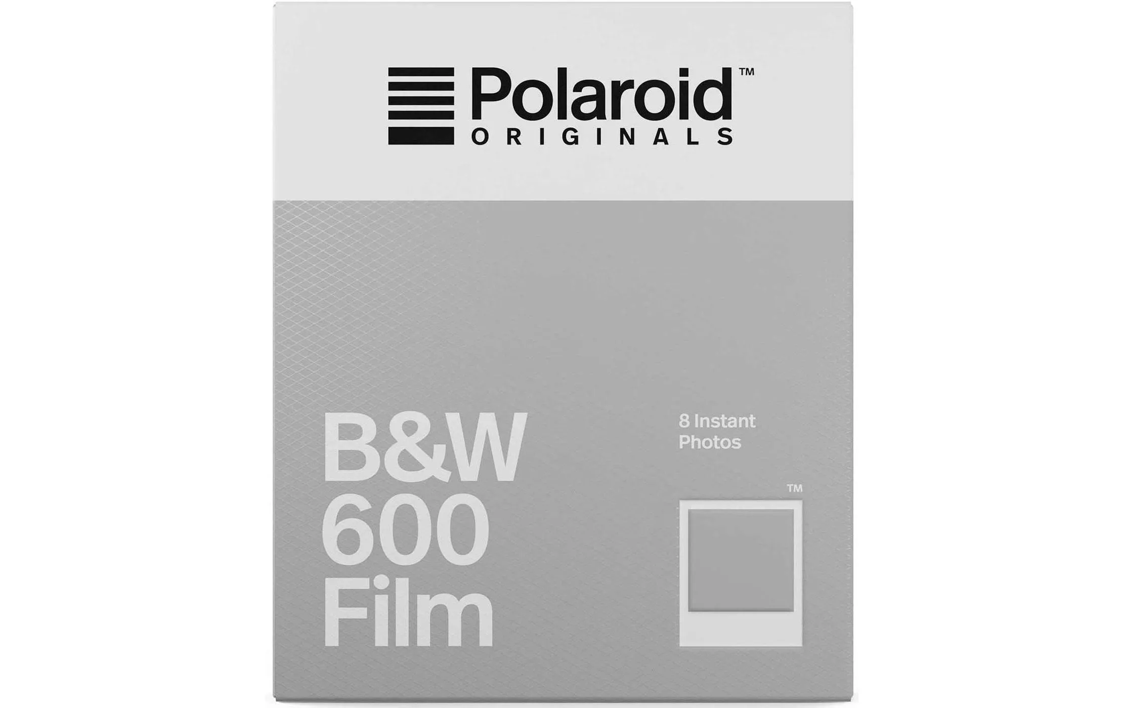 Film instantané B&W 600 - 8 images instantanées