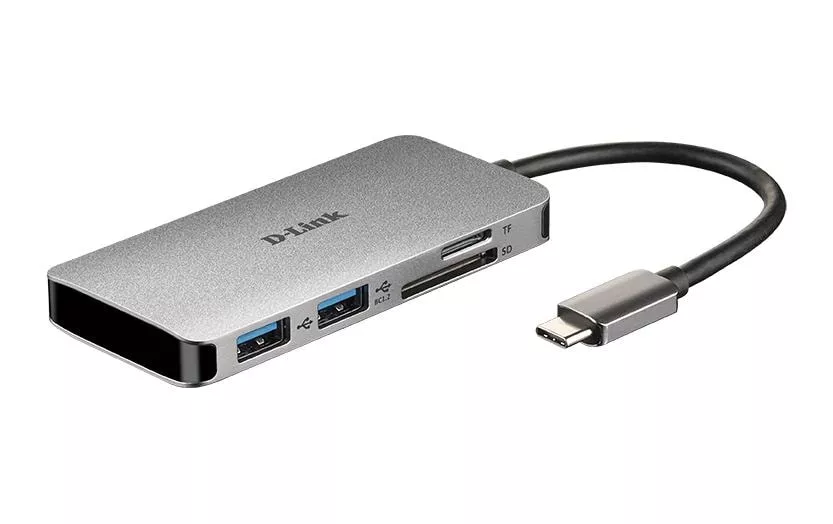 Docking Station DUB-M610 USB3.0/HDMI/lettore di schede/caricatore USB-C