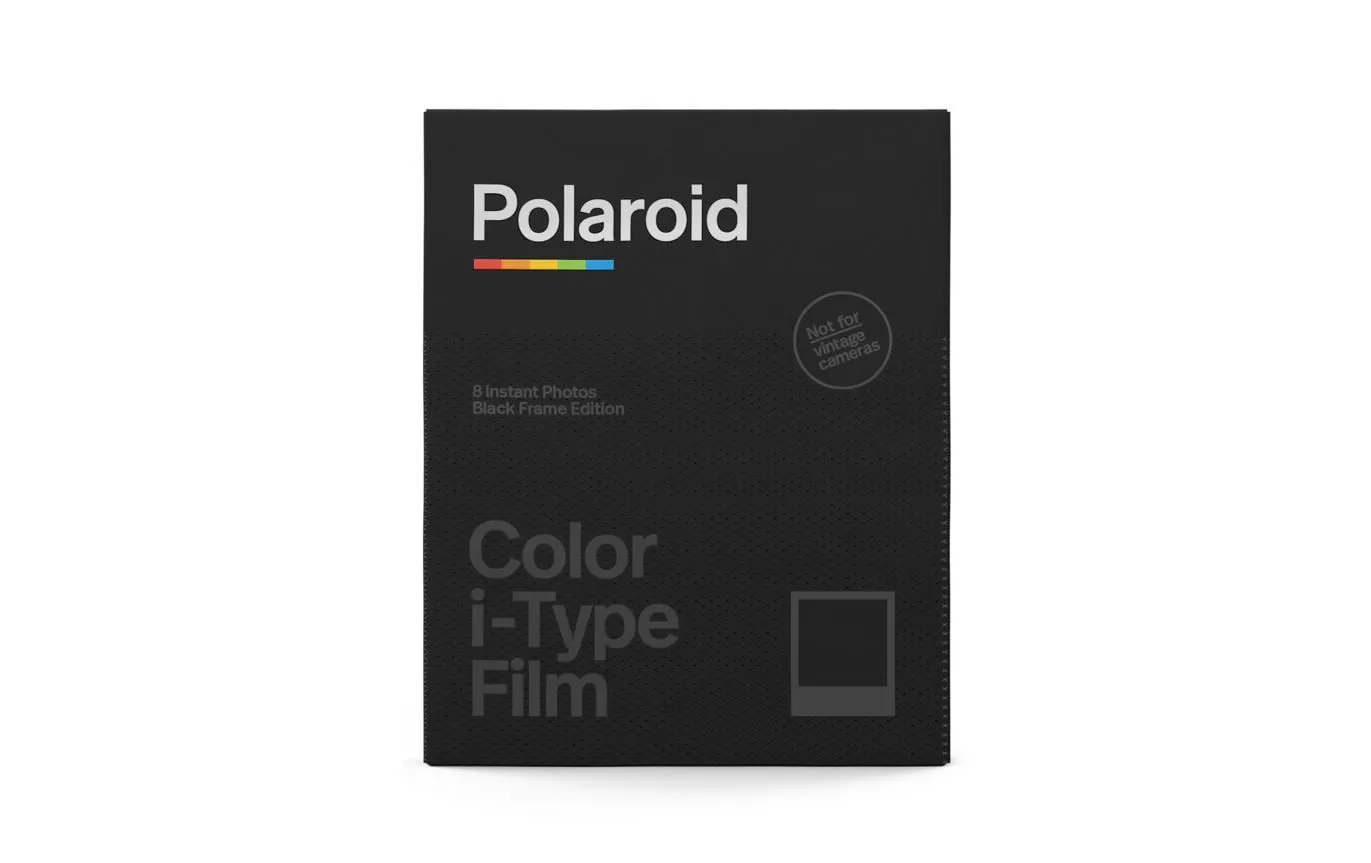 Film instantané Color i-Type Film \u2013 Black Frame Edition