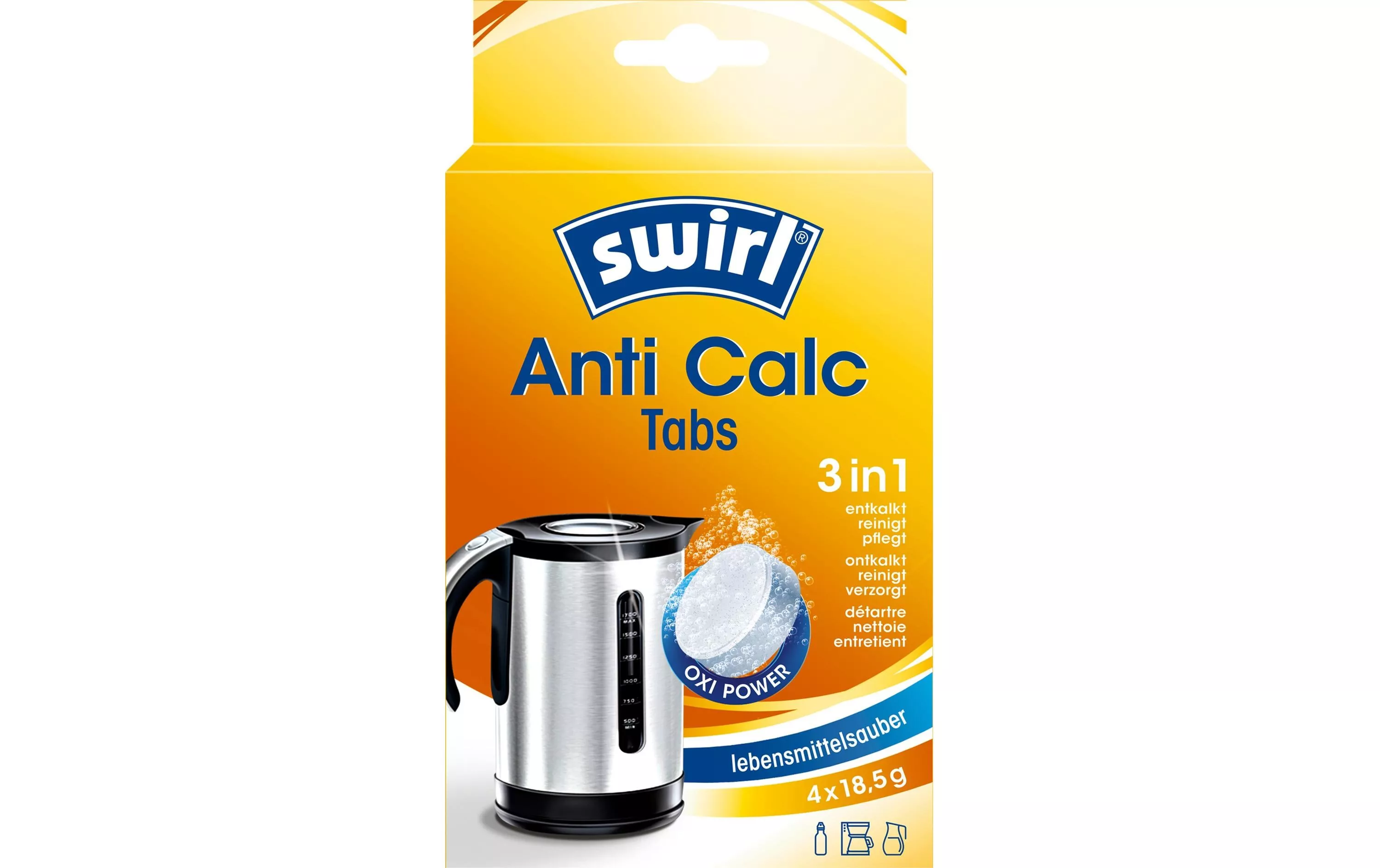 Entkalkungsmittel Anti Calc Tabs 4 Stück