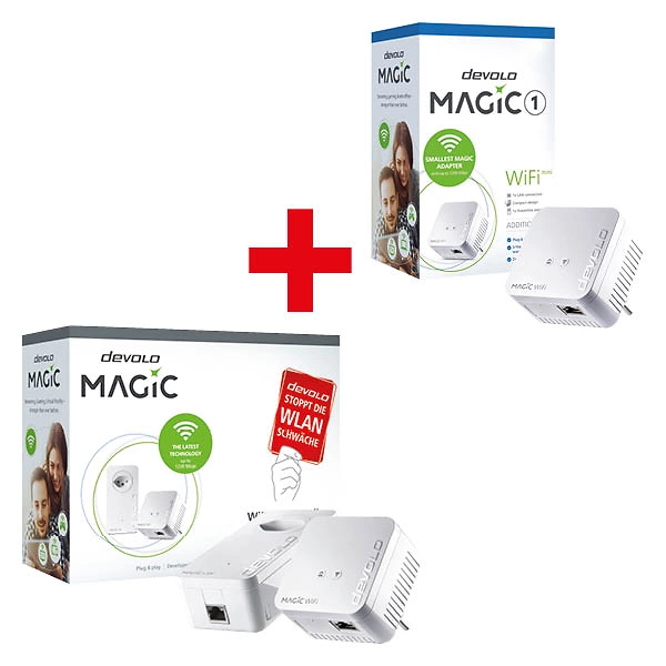 Magic 1 Multimedia Starterkit et Magic 1 WiFi mini Adapter