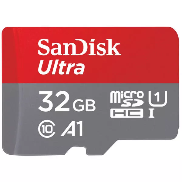 Ultra microSDHC 32GB - 120MB/s, U1, UHS-I