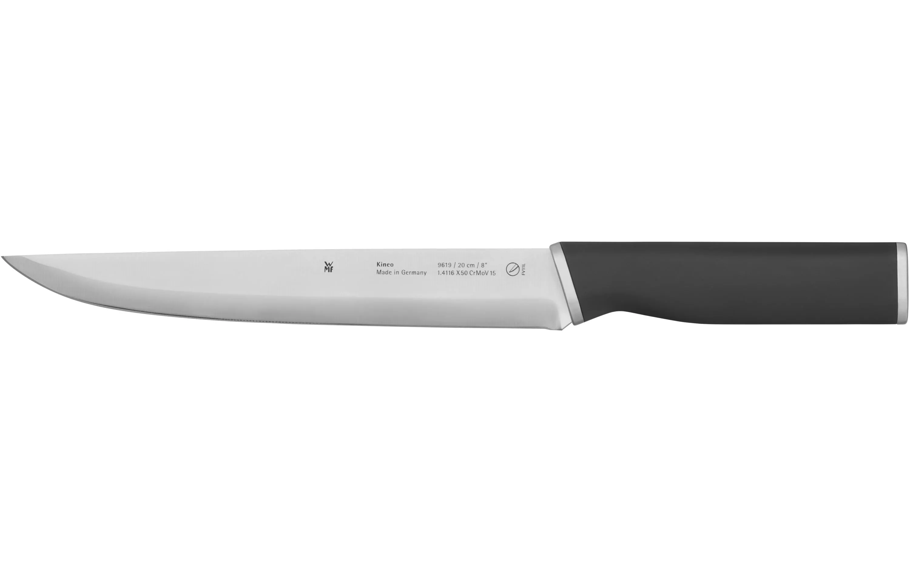 Couteau à viande Kineo 33 cm Noir/Argenté