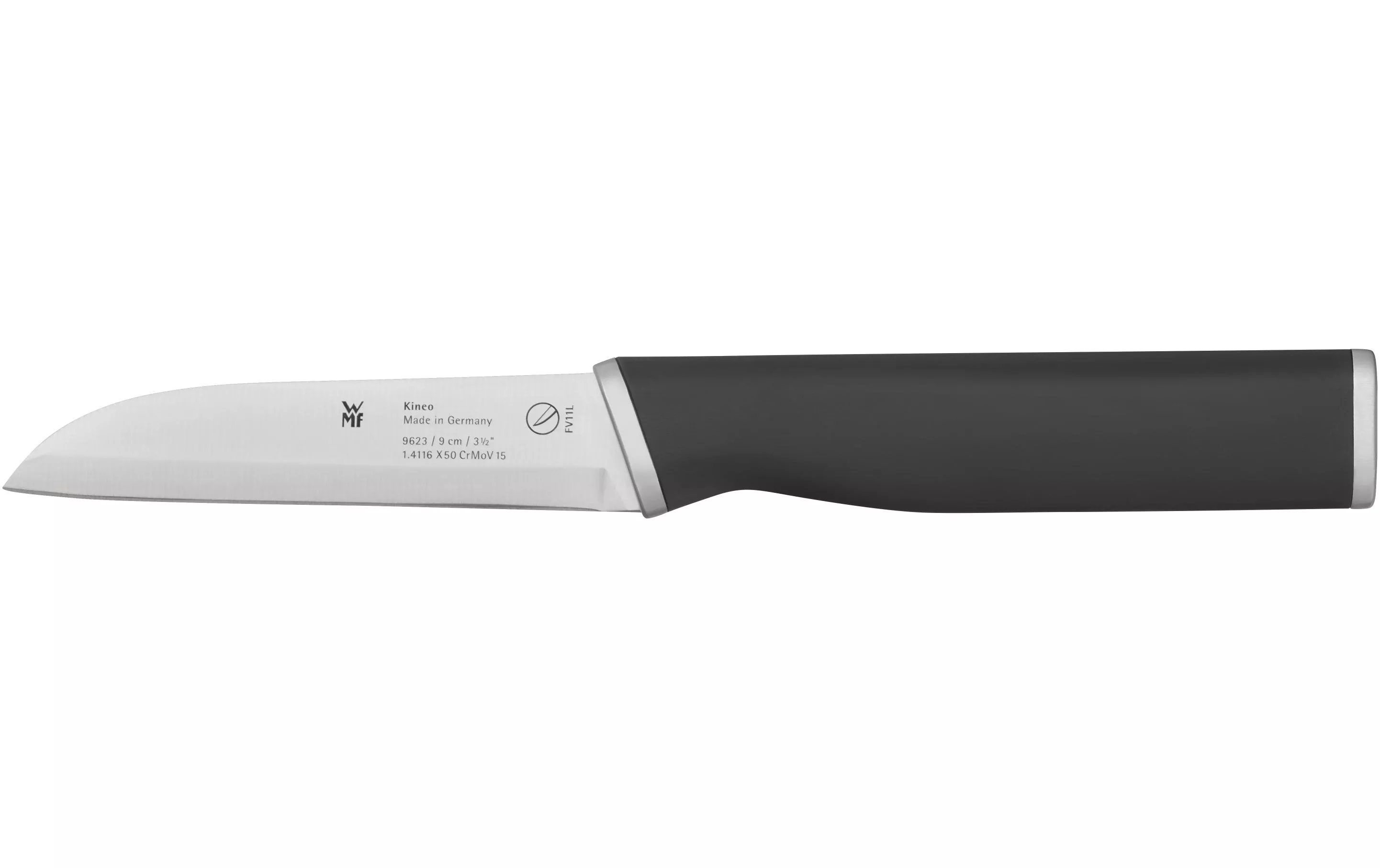 Couteau à légumes Kineo 20 cm Noir/Argenté