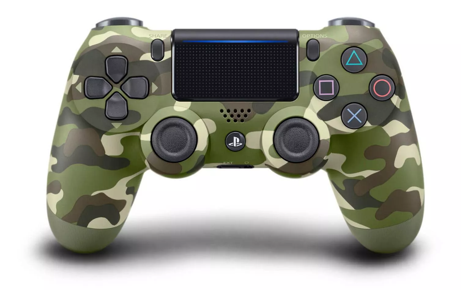 PS4 Controller Dualshock 4 Green Camouflage