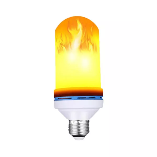 FLAME Lampe LED avec effet de flamme 2 pièces