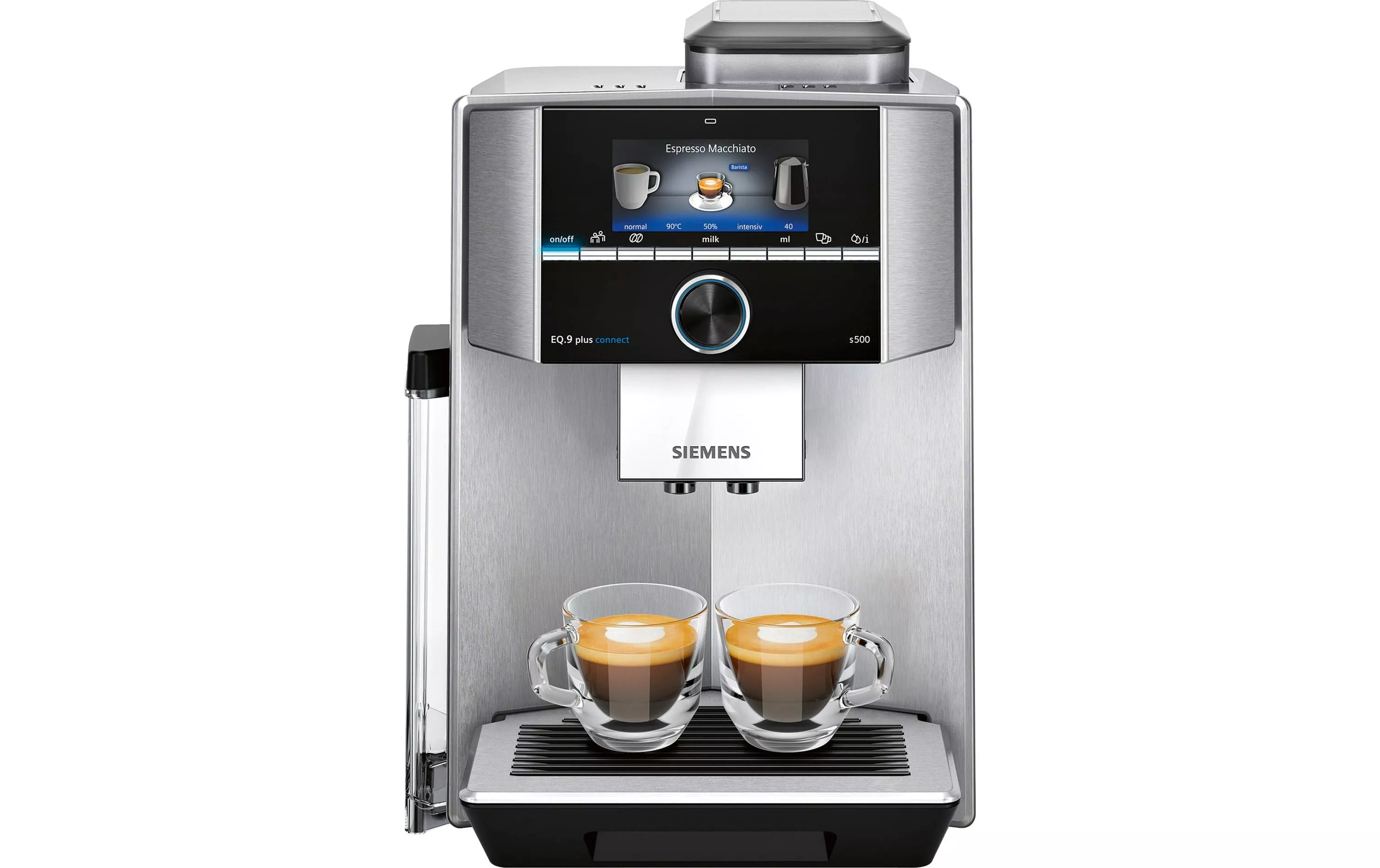 Machine à café automatique EQ.9 plus connect s500 Argenté